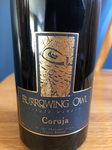 Burrowing Owl Estate Winery Coruja Syrah